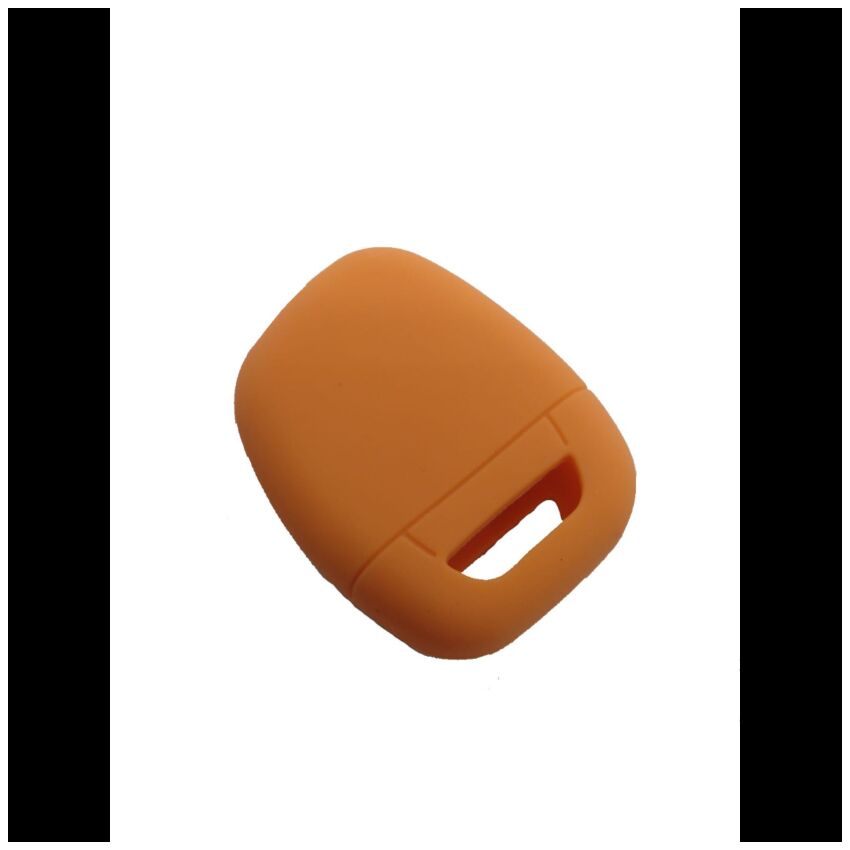 Capa silicone Renault, um botão, laranja