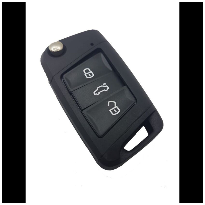 Caixa Para Comando Volkswagen Flip 3 Botões