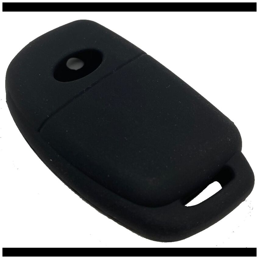 Capa silicone Hyundai, flip quatro botões, negro