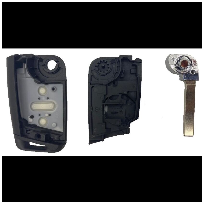 Caixa Para Comando Volkswagen Flip 3 Botões Mqb