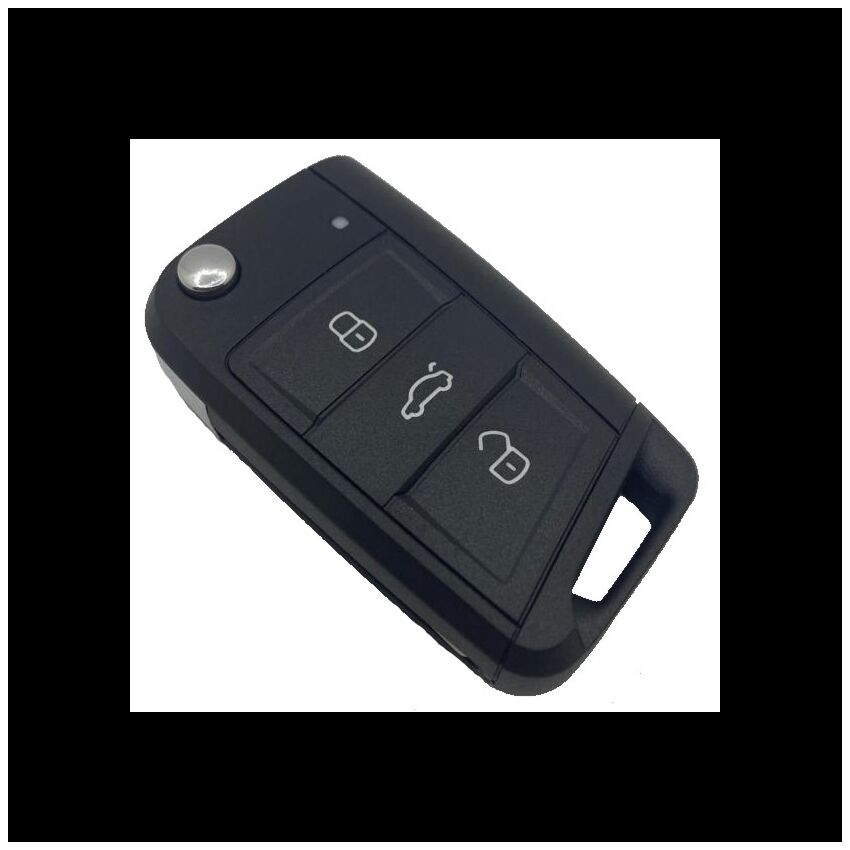 Caixa Para Comando Volkswagen Flip 3 Botões Mqb