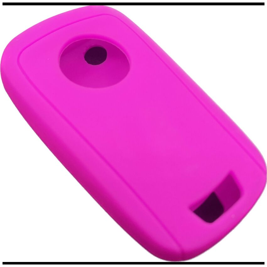 Capa silicone Opel, flip dois botões, rosa