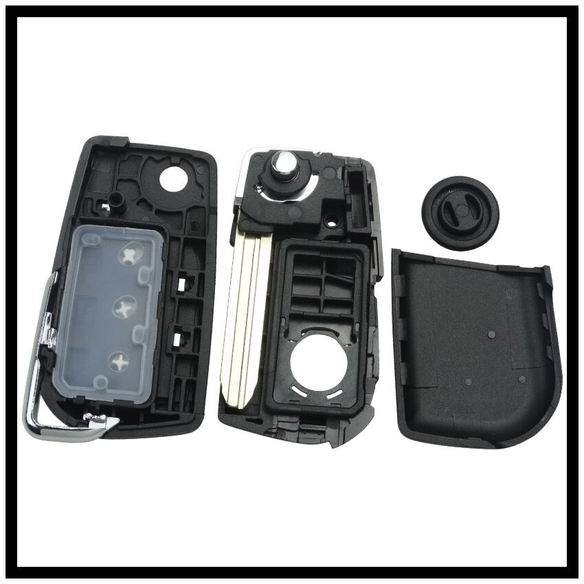 Caixa Para Comando Toyota Flip 3 Botões