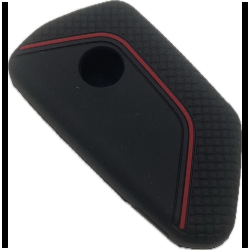 Capa Silicone Volkswagen Três Botões Negra