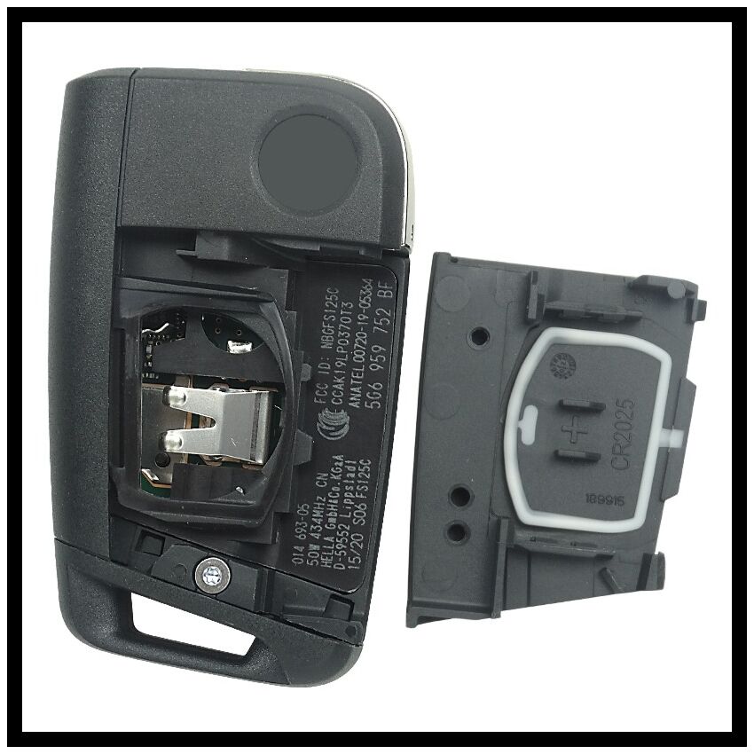 Comando VW 3 Botões Flip MQB49_5C_2G959752