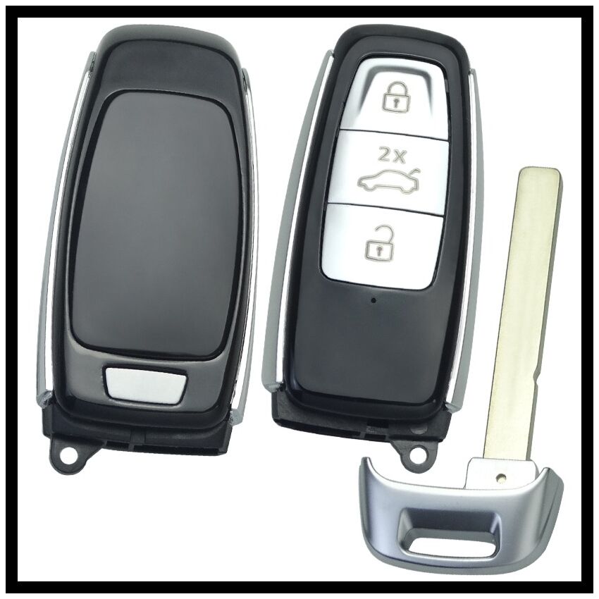 Caixa Para Comando Audi Keyless 3 Botões MLB