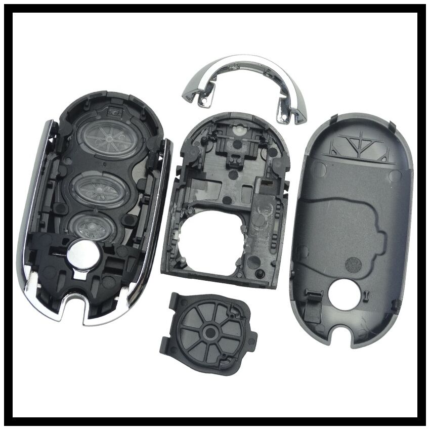 Caixa Para Comando Mercedes Proximidade 3 Botões+2022