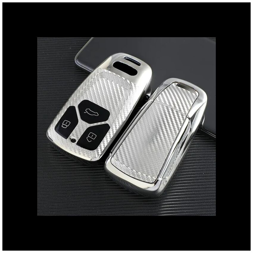 Capa TPU Audi Três Botões Nº12