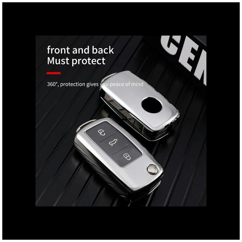 Capa TPU VW Três Botões Nº03