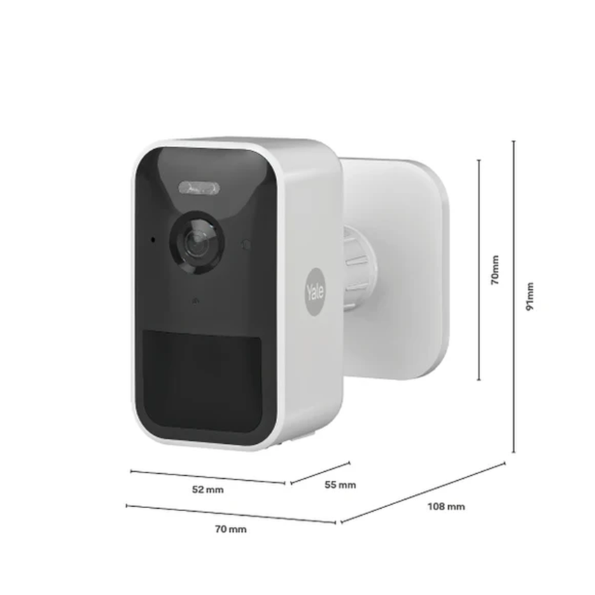 Câmara Inteligente Exterior Yale SV-OC-1A-W 1080p Wi‑Fi