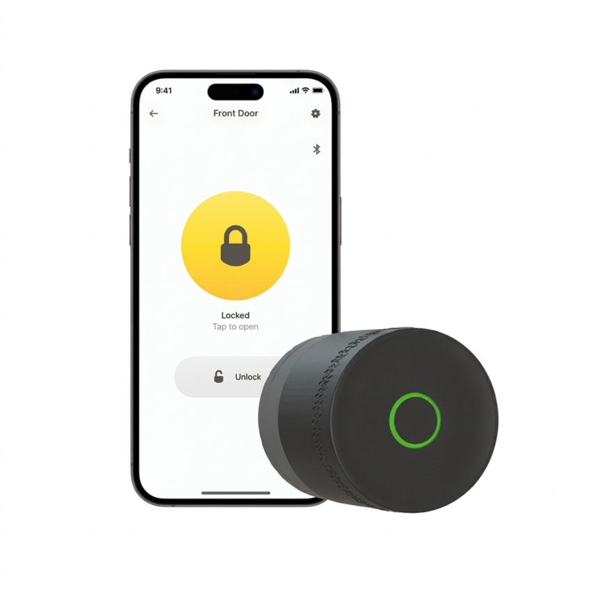 LINUS L2 LITE SMART LOCK - PRETO