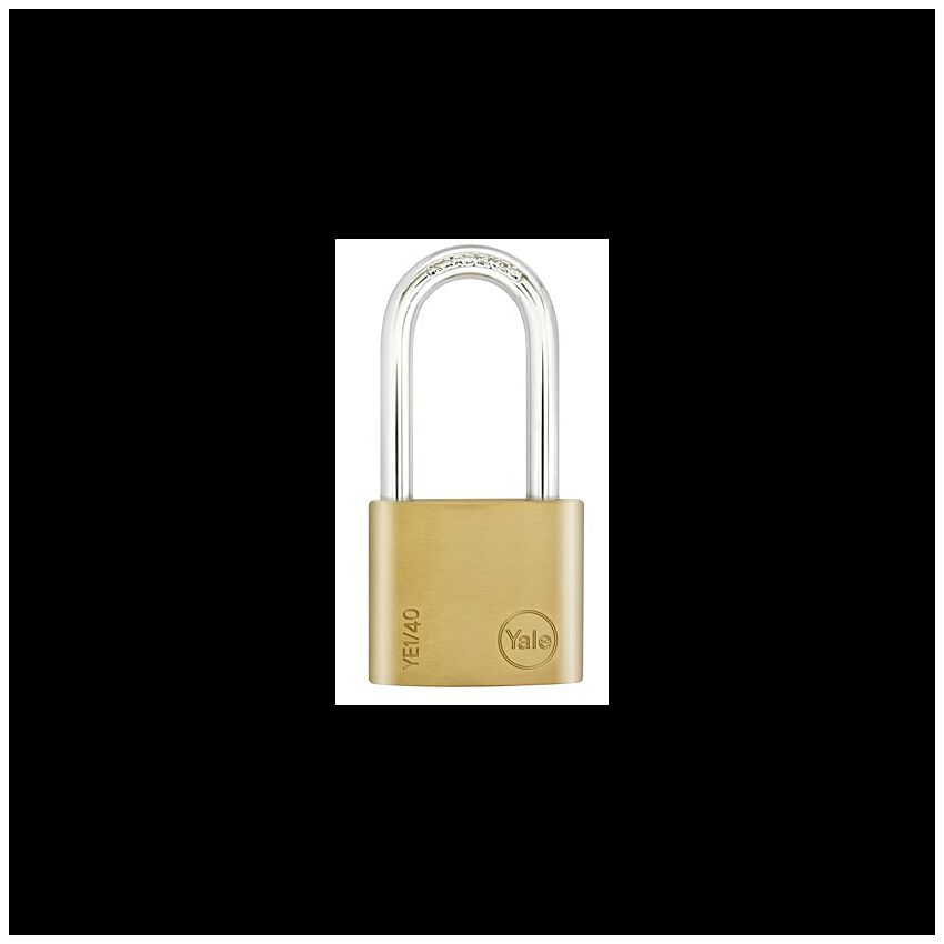 Aloquete Yale Essencial 40mm latão arco longo