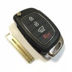 Caixa Para Comando Hyundai Flip 4 Botões