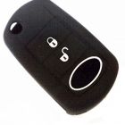 Capa silicone Land Rover, três botões, negra