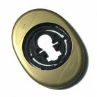 Espelho oval Mottura, para escudo de segurança de 50 mm, em bronze
