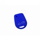Capa silicone BMW, três botões, azul