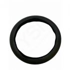 Capa de volante em silicone, negro