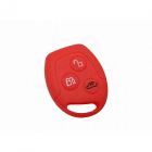 Capa silicone Ford, três botões, vermelho