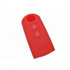 Capa silicone Mazda, dois botões, vermelha