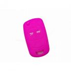 Capa silicone Opel, flip dois botões, rosa