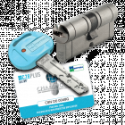 Cilindro Mottura Champions C28 Plus CP8D3151F1C5 31 X 51 niquelado