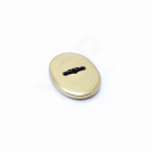 Espelho oval Mottura, para chave de duplo palhetão, bronze