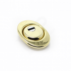 Escudo de segurança Mottura dourado, 50 mm