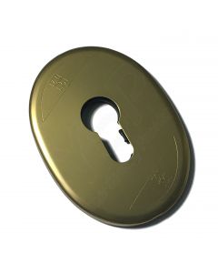 Espelho oval Mottura, para cilindro de perfil europeu, em bronze
