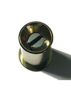 Escudo de segurança Mottura para cilindro Fichet, dourado, 67 mm