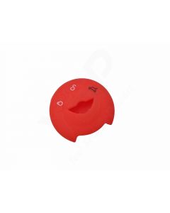 Capa silicone MINI, três botões, vermelho