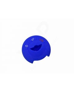 Capa silicone MINI, três botões, azul