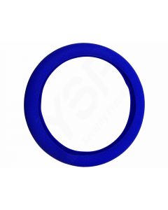 Capa de volante em silicone, azul
