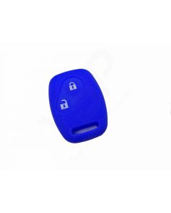 Capa silicone Honda, dois botões, azul
