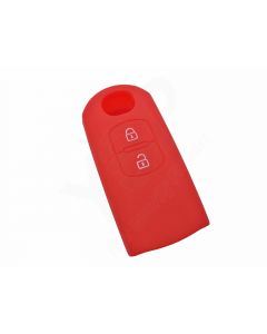 Capa silicone Mazda, dois botões, vermelha