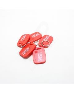 Tag indetectável compatível Mifare Classic 1K, escrita única, vermelho