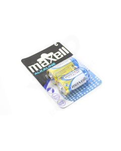 PILHA MAXELL LR14-B2 C ALKALINE BLISTER DE 2 UNIDADES