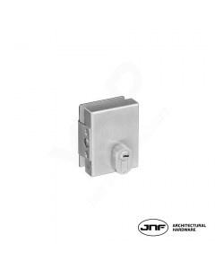 Fechadura JNF IN.81.130 para portas de vidro c/cilindro chave de pontos