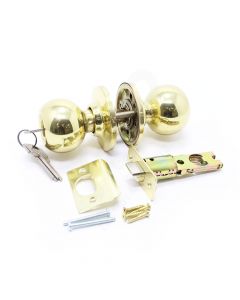 Puxador de bola Tesa 290060, com patilha e chave, dourado
