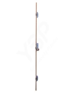 Fechadura Ucem 25183U2NC01J1, latão 50mm 3 pontos