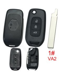 Caixa Para Comando Renault Flip 3 Botões