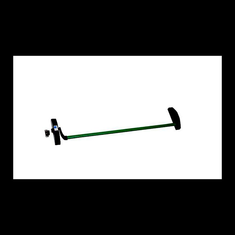 Barra antipânico Tesa 1970 para fechadura de embutir, em negro