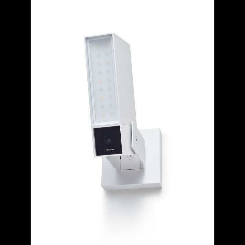 Câmara exterior inteligente Netatmo, com sirene, branco