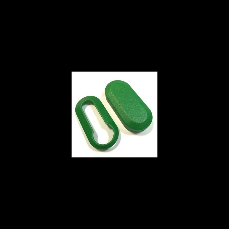 Capa Verde Para Caixa Fiat Flip 3 Botões