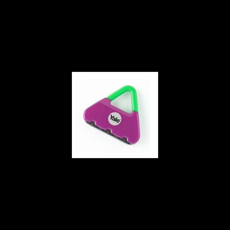 Aloquete Yale Party Girl de combinação 3 dígitos, zinco