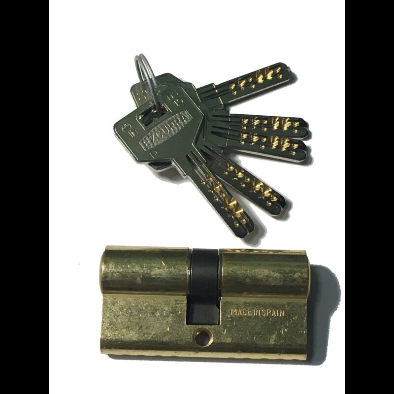 Cilindro Ezcurra DS15 30x30mm latonado