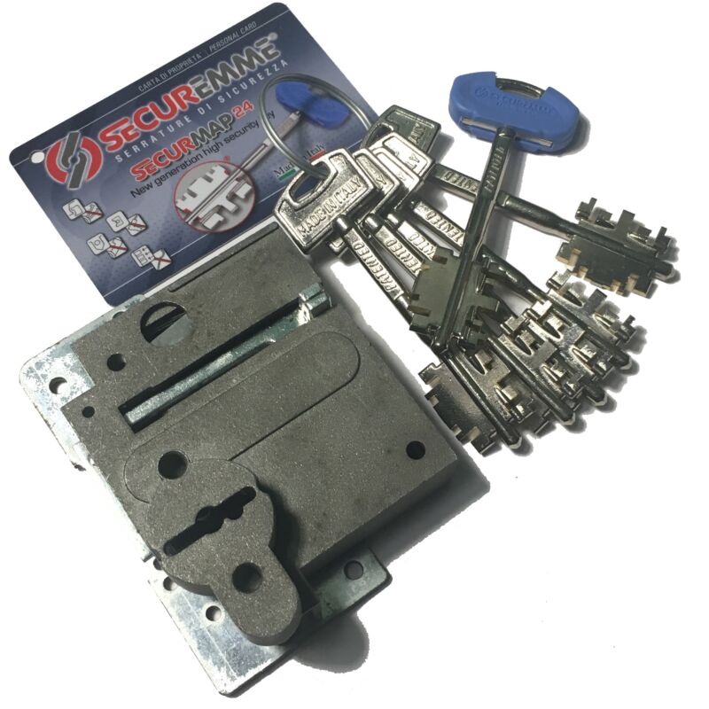 Segredo Securemme para fechadura 2500 de palhetão Anti-gazua Direito