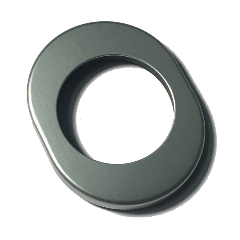 Espelho oval exterior Dierre, para escudo de segurança de 42 mm, cromado