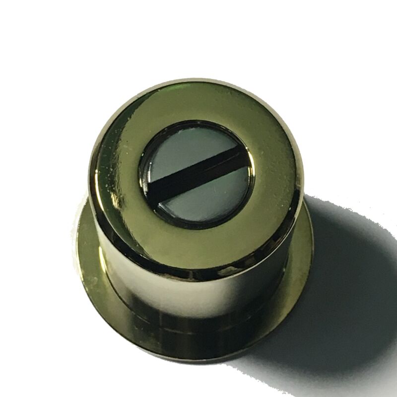 Escudo de segurança Mottura para cilindro Fichet, dourado, 41 mm