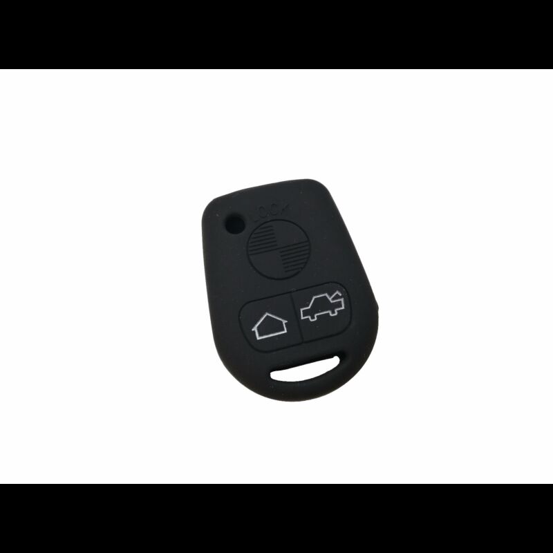 Capa silicone BMW, três botões, negro