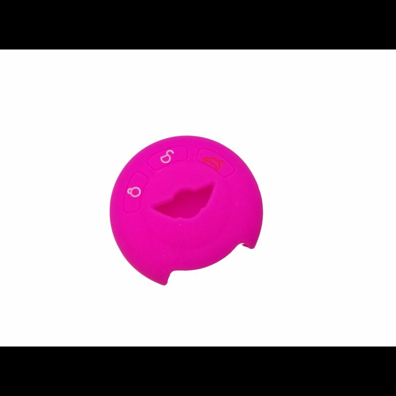Capa silicone MINI, três botões, rosa